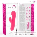 Moressa Jerry Premium silikonowy model z 2 silnikami, 30 trybow, fioletowy MORESSA