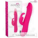Moressa Molly Premium silikonowy model ładowany USB, 205 mm fioletowy MORESSA