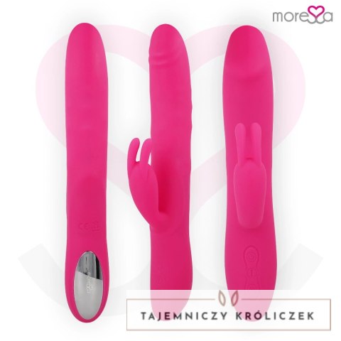 Moressa Molly Premium silikonowy model ładowany USB, 205 mm fioletowy MORESSA