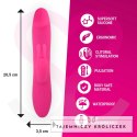 Moressa Molly Premium silikonowy model ładowany USB, 205 mm fioletowy MORESSA