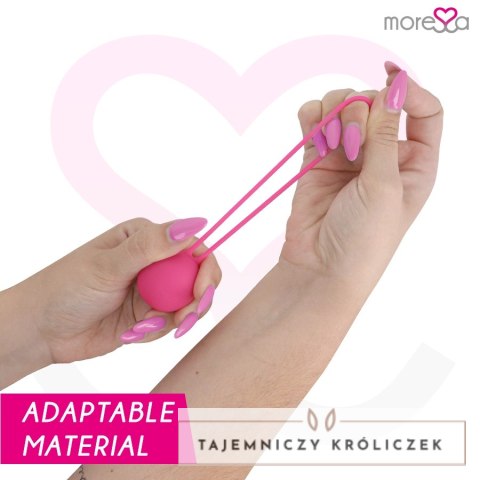 Moressa Osian One - silikonowe kulki do ćwiczeń mięśni miednicy 34 mm MORESSA