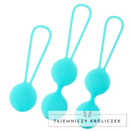 Moressa Osian Zestaw Treningowy Premium Turkusowy Silikon 3 Szt. MORESSA