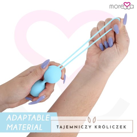 Moressa Osian Zestaw Treningowy Premium Turkusowy Silikon 3 Szt. MORESSA