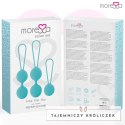 Moressa Osian Zestaw Treningowy Premium Turkusowy Silikon 3 Szt. MORESSA
