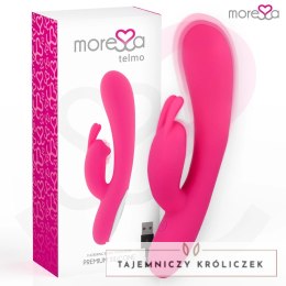 Moressa Telmo Premium silikonowy model intymny 19,5 cm USB LED MORESSA