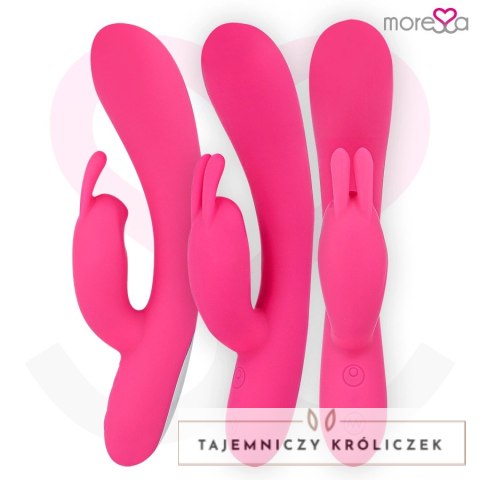 Moressa Telmo Premium silikonowy model intymny 19,5 cm USB LED MORESSA
