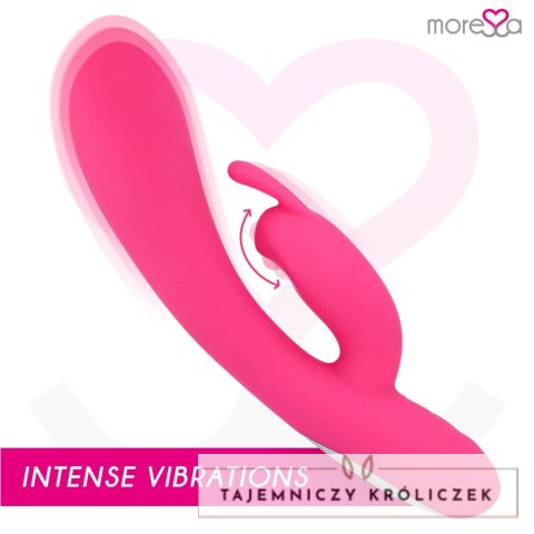 Moressa Telmo Premium silikonowy model intymny 19,5 cm USB LED MORESSA