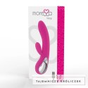 Moressa Troy Premium silikonowy model z podwojnym silnikiem, fioletowy MORESSA