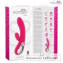 Moressa Troy Premium silikonowy model z podwojnym silnikiem, fioletowy MORESSA