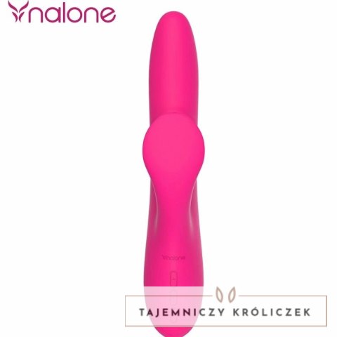 Nalone Peri - model z funkcją swing i zewnętrznym elementem stymulującym, rożowy NALONE