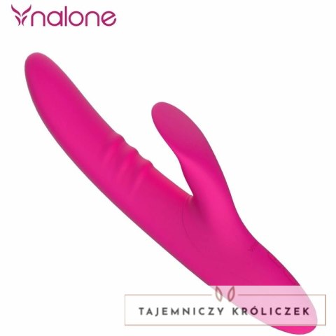 Nalone Peri - model z funkcją swing i zewnętrznym elementem stymulującym, rożowy NALONE