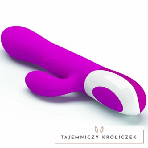 Pretty Love Dempsey - wibrujący model nadmuchiwany, ładowany USB, silikon PRETTY LOVE