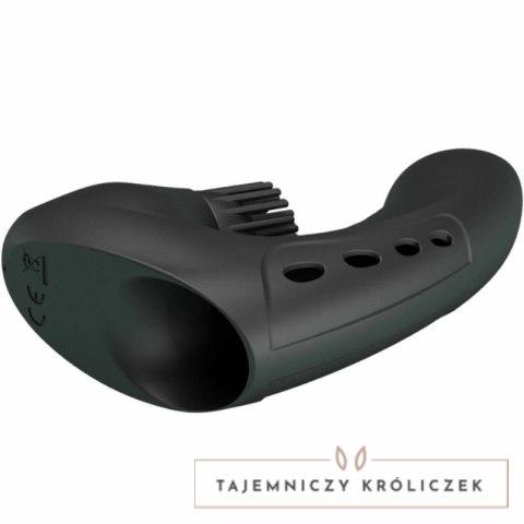 Pretty Love Magic Drill naparstek silikonowy obrotowy wibrator USB PRETTY LOVE