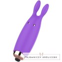 Womanvibe Bugsy silikonowy stymulator typu krolik, mini, fioletowy WOMANVIBE