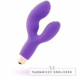 Womanvibe Vanix silikonowy stymulator unisex 12,1 cm fioletowy WOMANVIBE