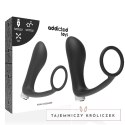 ADDICTED TOYS Model 1 Czarny - Ładowany masażer strefy prostaty USB ADDICTED