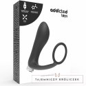 ADDICTED TOYS Model 1 Czarny - Ładowany masażer strefy prostaty USB ADDICTED
