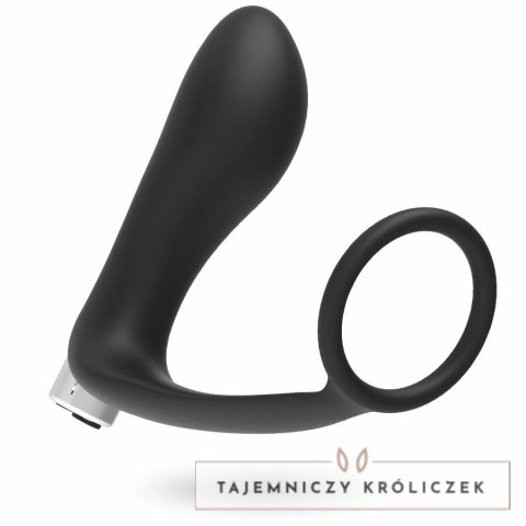 ADDICTED TOYS Model 1 Czarny - Ładowany masażer strefy prostaty USB ADDICTED