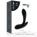 Addicted Toys Masażer Prostaty Czarny 30 Trybow Wibracji USB 12,5cm ADDICTED
