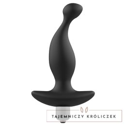 Addicted Toys Masażer analny czarny Model 1 wibrujący silikonowy ADDICTED