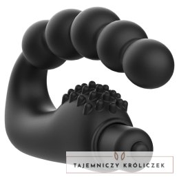Addicted Toys - Model wibrujący z systemem anatomicznym 11x6,3 cm czarny ADDICTED