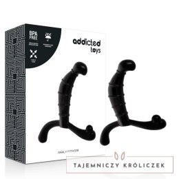 Addicted Toys Stymulator Prostaty Czarny Anatomiczny 11,3 cm ADDICTED