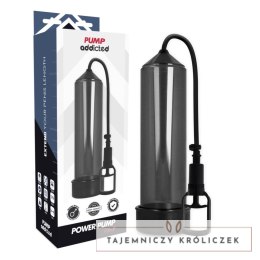 All Pump Addicted RX7 Black - Pompa prożniowa, system intymny, 24 cm PUMP ADDICTED