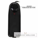 Baile Dynamic Vibe 20 cm - Model z wibracjami i funkcją obrotową, naturalny BAILE
