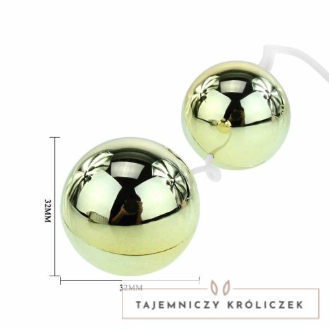 Baile Kulki Chińskie Złote Elektroniczne 2w1 z Pilotem 3,2cm 70g BAILE