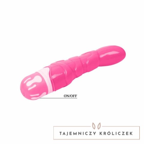 Baile Model 21,8 cm rożowy - wodoodporna maszyna intymna z 10 trybami BAILE