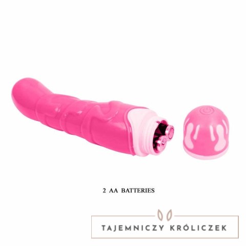 Baile Model 21,8 cm rożowy - wodoodporna maszyna intymna z 10 trybami BAILE