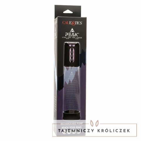 CalExotics Peak 4-Speed automatyczna pompa ciśnieniowa czarna USB CALEXOTICS