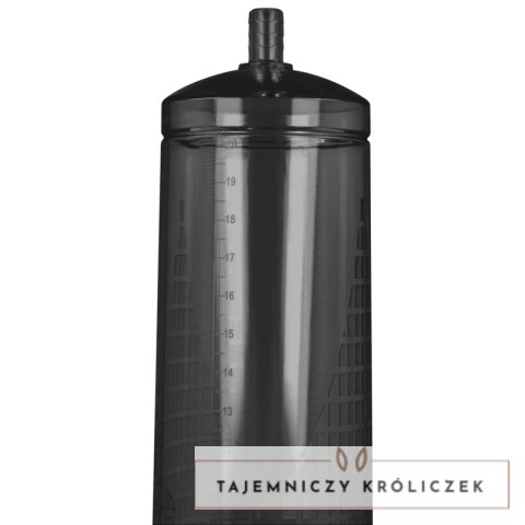 INTENSE Pump 02 czarna - system prożniowy, cylinder 20 cm, wskaźnik INTENSE