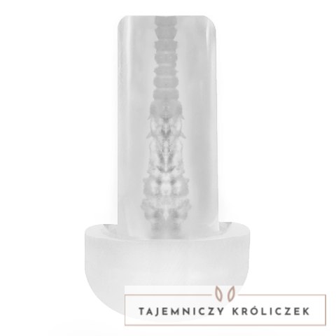 PUMP ADDICTED Rękaw Przyjemności Transparentny Wkład TPE PUMP ADDICTED