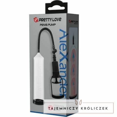 Pretty Love Alexander - pompa powietrzna z miarką i systemem uwalniania PRETTY LOVE