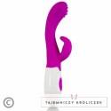 Pretty Love Arthur - Wibrator liliowy, ergonomiczny silikon 20cm PRETTY LOVE