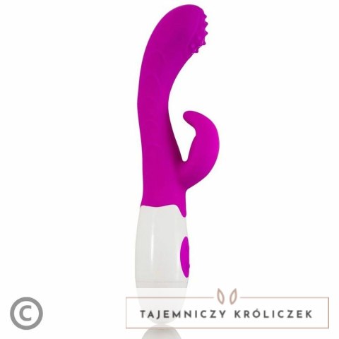 Pretty Love Arthur - Wibrator liliowy, ergonomiczny silikon 20cm PRETTY LOVE