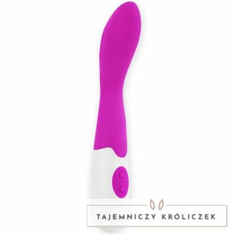 Pretty Love Bishop - masażer intymny liliowo-biały, 30 trybow, 18 cm PRETTY LOVE