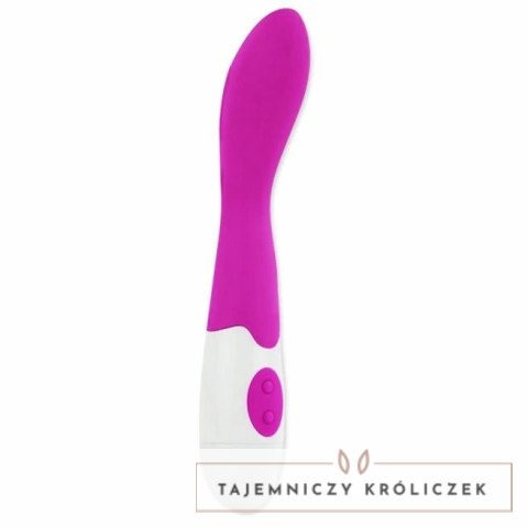Pretty Love Bishop - masażer intymny liliowo-biały, 30 trybow, 18 cm PRETTY LOVE
