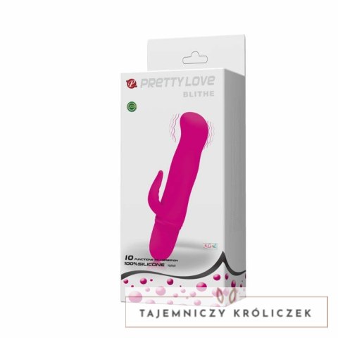 Pretty Love Blithe Liliowy Masażer Intymny 10 Trybow 12,7 cm PRETTY LOVE
