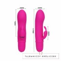 Pretty Love Caesar Liliowy Model z Podwojnym Systemem Wibracji 12,7 cm PRETTY LOVE