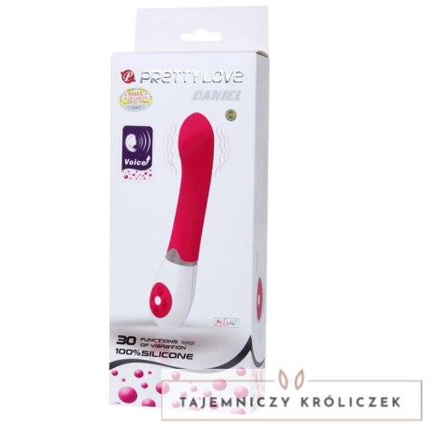 Pretty Love Daniel - Model z Wibracjami Głosowymi, 19,5 cm, silikonowy PRETTY LOVE