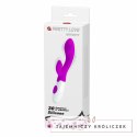 Pretty Love Flirtujący model wibrujący zielono-biały 20cm silikon PRETTY LOVE