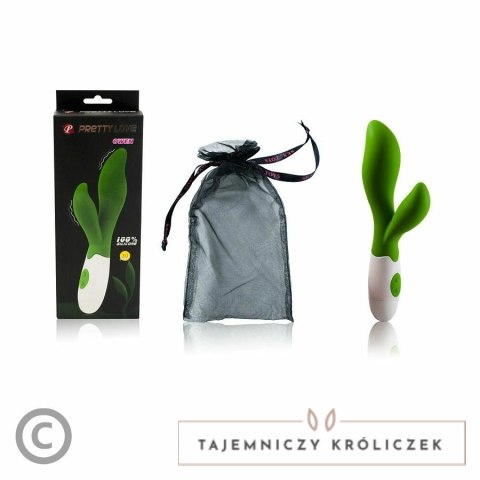 Pretty Love Owen Zielony Wibrator 30 Trybow Ergonomiczny 20cm PRETTY LOVE