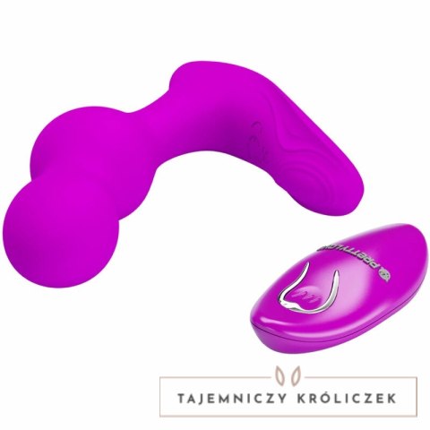 Pretty Love Terrance masażer wibracyjny z pilotem, silikonowy, 12 trybow PRETTY LOVE