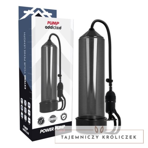 Pump Addicted RX5 Black - zaawansowany system prożniowy, czarny PUMP ADDICTED