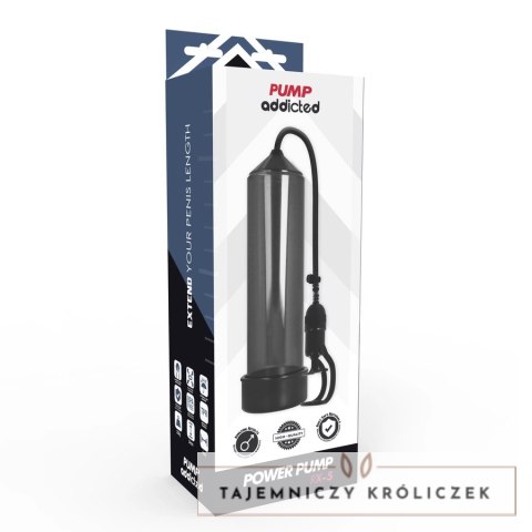 Pump Addicted RX5 Black - zaawansowany system prożniowy, czarny PUMP ADDICTED