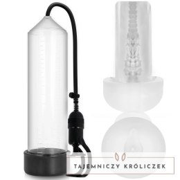 Pump Addicted RX5 Transparent - System prożniowy z wkładem intymnym PUMP ADDICTED