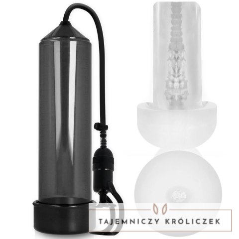 Pump Addicted RX5 czarny - system prożniowy z wkładem silikonowym PUMP ADDICTED