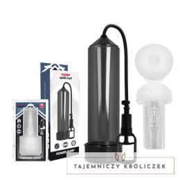 Pump Addicted RX7 Czarny - System Prożniowy z Wkładem Intymnym PUMP ADDICTED